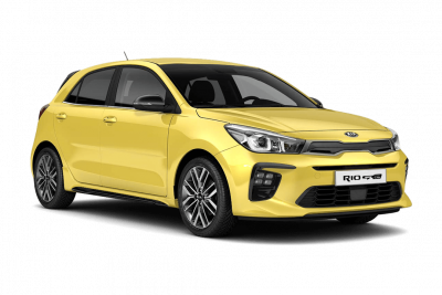 Kia rio yellow