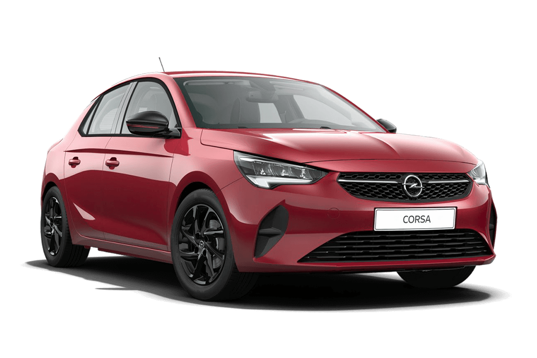 Opel-Corsa-Hot Red