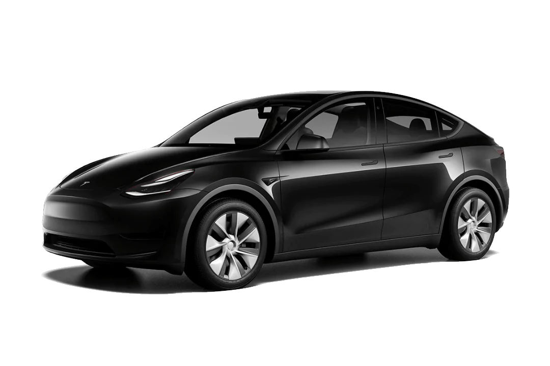Tesla-model-y-solid-svart